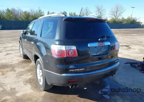 2012 GMC Acadia Sl из США, поврежденный, VIN 1GKKVNED8CJ185016